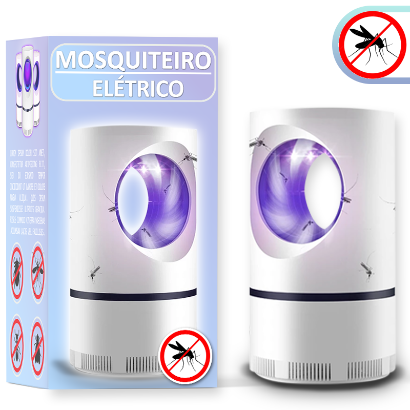 Armadilha Para Mosquitos e Insetos - Mosquiteiro Elétrico - Inova + Brasil